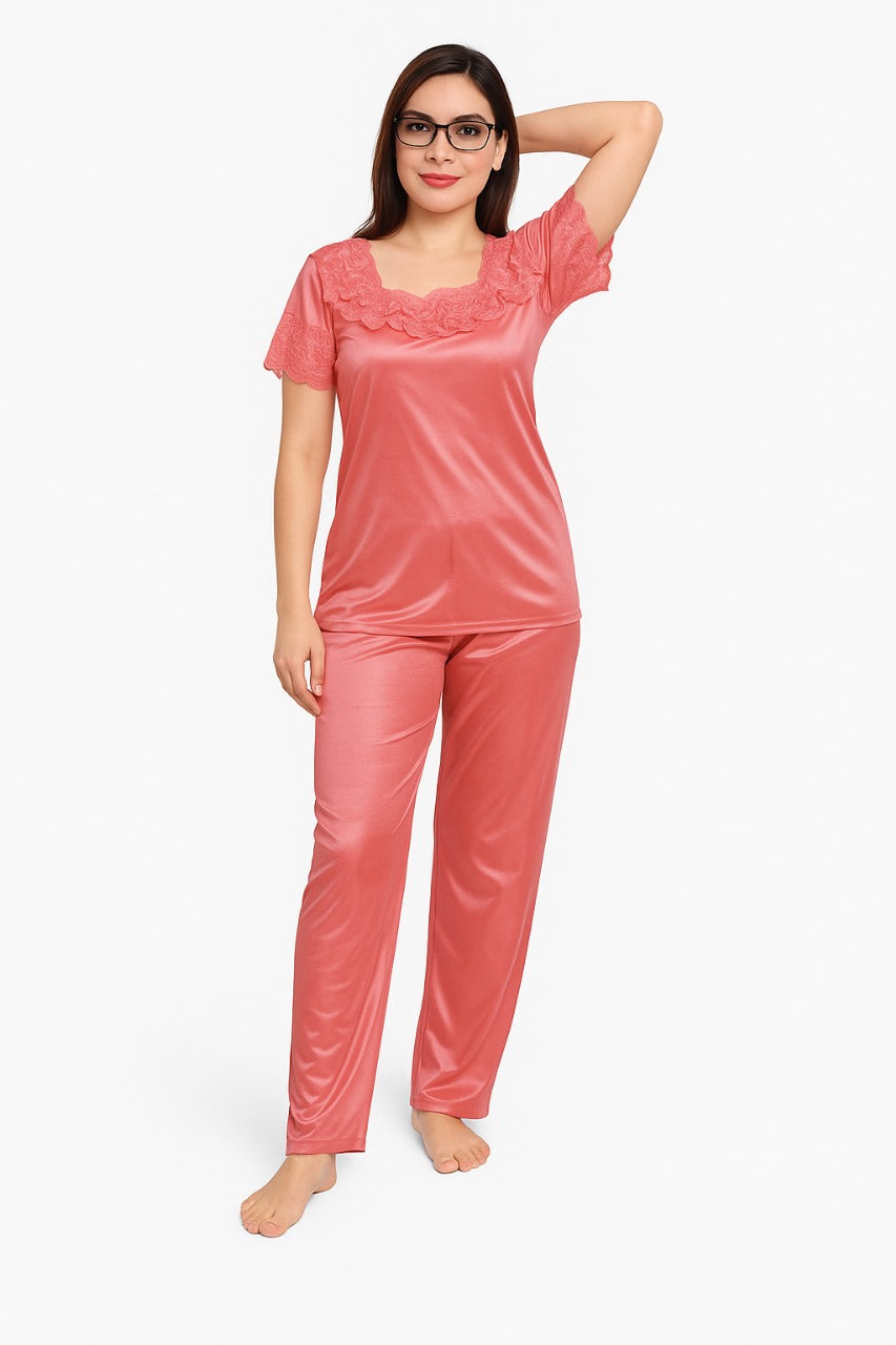 Satin Night Dress – Smooth & Sensual